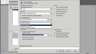 Settings for eTransmit  M8A6 [upl. by Haney830]