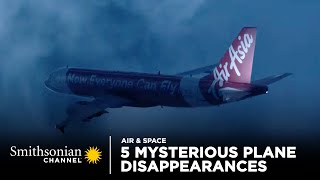 5 Mysterious Plane Disappearances 🛩 Air Disasters  Smithsonian Channel [upl. by Wescott]