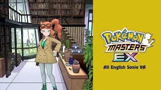 🎙️ All Sonia English VA Pokémon Masters EX HQ 🎙️ [upl. by Dranek347]