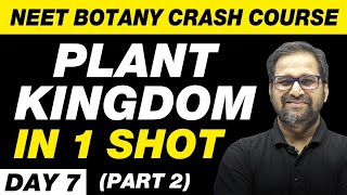 Plant Kingdom in 1 Shot Part 2  NEET Botany Crash Course  Day 7  UMMEED [upl. by Ariahaj]