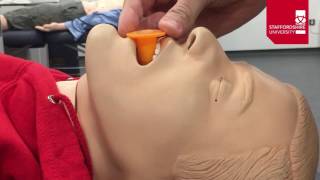 Oropharyngeal Airway Insertion [upl. by Atiloj]