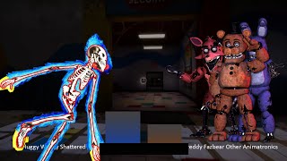 Huggy Wuggy VS Freddy Fazbear Power Levels  FNF [upl. by Wyly477]