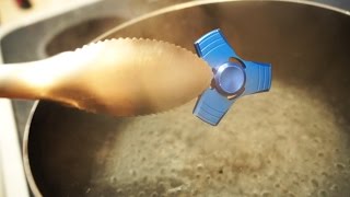 Dont Boil Your Fidget Spinner in Water YOU HAVE TO SEE THIS [upl. by Anawot18]