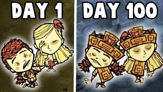 We Survived 100 Days in Dont Starve Together [upl. by Ettenav]