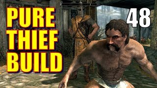 Skyrim Pure Thief Build Walkthrough Part 48 Blindsighted or Pro Stealth Run with Dumb amp Dumber [upl. by Bencion]