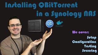 Install and configure QBitTorrent using Docker in a Synology NAS [upl. by Asoj]