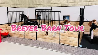 Breyer Traditional Barn Tour January 2024 [upl. by Oicnerolf]