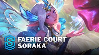 All Soraka Skins Ability Spotlight  League of Legends Skin Review [upl. by Bautista]