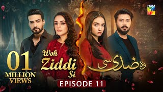 Woh Ziddi Si  Episode 11  18th October 2024  Aina Asif amp Ali Abbas   HUM TV [upl. by Lothario]