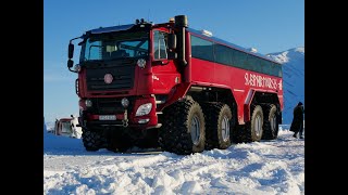 Iceland  LangjökullGletschertour mit dem SLEIPNIRTOURS Monstertruck Tatra 8x8 im Winter 2022 [upl. by Hailey791]