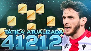 EAFC 24  ESSA É A MELHOR TÁTICA 41212 ATUALIZADA PARA MARCAR GOLS NO ULTIMATE TEAMM [upl. by Randolf481]