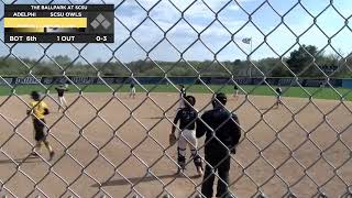 SCSU Softball Highlights vs Adelphi University Game 1 [upl. by Eatnoled]