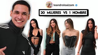 20 CHICAS VS 1 HOMBRE  LEANDRO LOAIZA [upl. by Bradley]