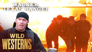 Walker Texas Ranger  Gage Saves Sydney From Exploding Meth Lab  Wild Westerns [upl. by Quartas]