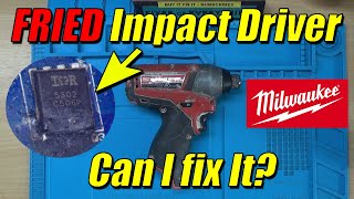 Faulty Milwaukee M12 Impact Driver  Can I Fix It [upl. by Macdougall369]