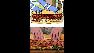 Sandwich Wars Hoagie Sandwich vs Grilled Cheese And Pandesal🤤 sandwich craig rigby mordecai [upl. by Wertz]