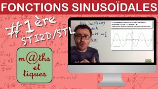 Déterminer lexpression de fonctions t ↦ Acos𝛚t  𝛗 et t ↦ Asin𝛚t  𝛗  Première STI2D  STL [upl. by Analrahc]