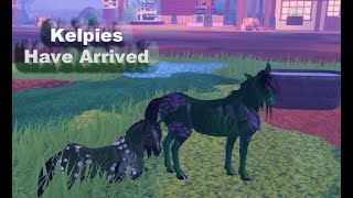 New Kelpies Horse out on Horse Life How to get the new horse [upl. by Spooner516]