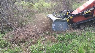 Customer Video  Baumalight FMM148 Flail Mower  Mowing Thick Grass and Brush [upl. by Lefty]