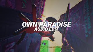 own paradise  lxaes edit audio [upl. by Eerdua216]