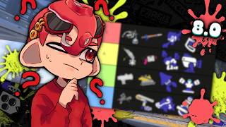 Nerd Rambles About Splatoon 3 For 3 Hours 81 Tier List [upl. by Nahtaoj749]