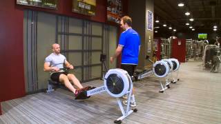 Rowing Machine  Level 2 Gym Instructor  HFE [upl. by Nyleikcaj347]