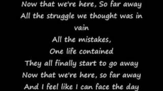 Staind  So Far Away Lyrics [upl. by Mcclenaghan]