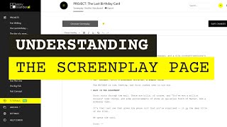 02  Understanding The Screenplay Section  Storyboarderai [upl. by Niveg]