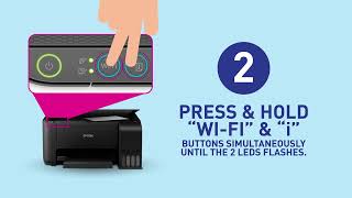 How to setup Wifi Direct On Epson L3150L3250 ink Tank Printer [upl. by Mariken568]