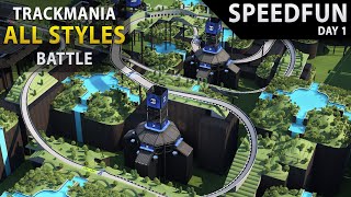 This is SPEEDFUN  Trackmania All Styles Battle Day 1 [upl. by Attenoj804]