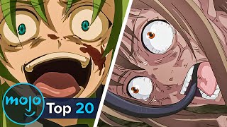 Top 20 Most DISGUSTING Anime Deaths [upl. by Rheingold158]