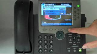 Cisco 7975  Join Calls [upl. by Chilcote]