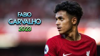 Fábio Carvalho 2023 🌟 Dribbling Skills Assists amp Goals ► LIVERPOOL [upl. by Hester]