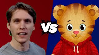 MUGEN Battle  Jerma vs Daniel Tiger [upl. by Yedorb225]