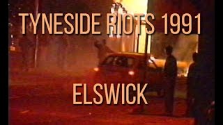 Tyneside Riots Elswick 1991 [upl. by Cy]