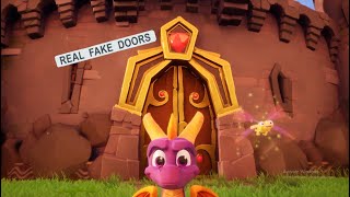 REAL FAKE DOORS  Gnastys Loot 120  Spyro the Dragon Reignited [upl. by Aynotak626]