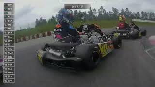 DKM2019 Deutsche KartMeisterschaft Wackersdorf DSKM Rennen 1 [upl. by Audly]