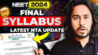 Latest NTA Update  NEET 2024 Physics Syllabus Update kshitiz sir neet2024 neet unacademy [upl. by Enoob349]