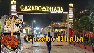 GAZEBO DHABA FOOD REVIEW AND VLOG gazebo chickenplatter foodreview vlog navimumbai kharghar [upl. by Yvan771]