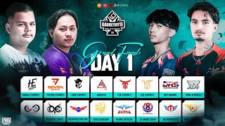 GadgetByte Nepal Championship  Grand Finale  Day 1 [upl. by Damiano72]