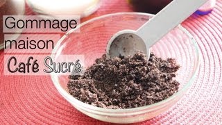 Tuto Gommage maison corps et visages au café DIY coffee scrub [upl. by Ahsakat]