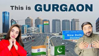 Pak reacts on Gurgaon City  Cyber hub of India  Delhi Ncr Gurugram 🇮🇳 [upl. by Hodosh]