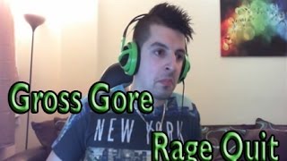 Gross Gore rage quits his stream [upl. by Odab]