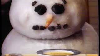 1993 Campbells Soup quotMelting Snowmanquot TV Commercial [upl. by Westerfield97]