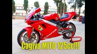 Cagiva Mito 125cc [upl. by Ellehsram]