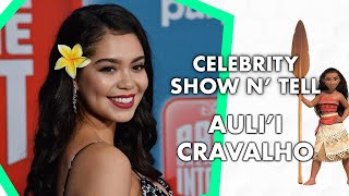 Aulii Cravalho likes to borrow props  Celebrity Show amp Tell [upl. by Wash]