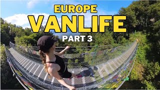 Hiking at Lake Garda in Italy  Europe Vanlife Part 3 [upl. by Cristin]