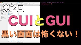 第2回：CUIとGUI【実践プログラミング講座】 [upl. by Ansaev73]