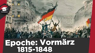 Vormärz einfach erklärt  Literaturepoche 18151848  Weltbild Themen Vertreter erklärt [upl. by Gross]