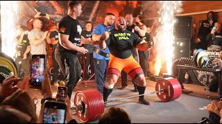 Eisenhart 483kg Deadlift Makarov Haack Heinla Shivlyakov Dimitrov etc [upl. by Adnawat]